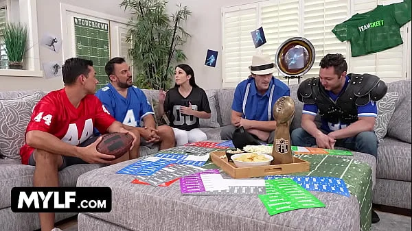 Mylf - Fantasy Football Game Day Orgy (Lauren Phillips, Pristine Edge, Alex Coal, Jasmine Daze)